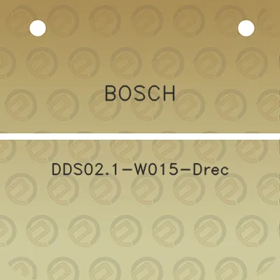 bosch-dds021-w015-drec