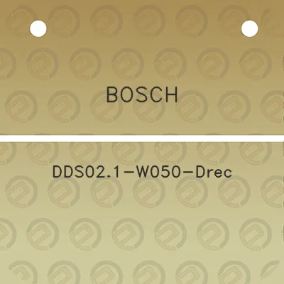 bosch-dds021-w050-drec