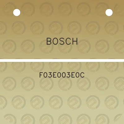 bosch-f03e003e0c