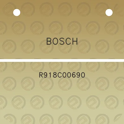 bosch-r918c00690