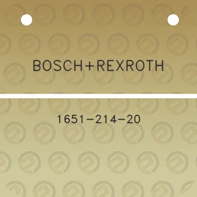 boschrexroth-1651-214-20