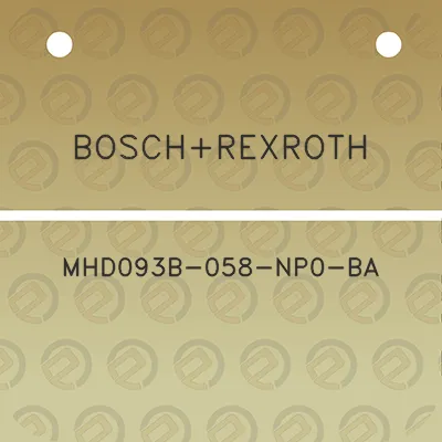 boschrexroth-mhd093b-058-np0-ba