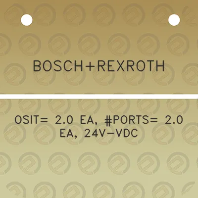 boschrexroth-osit-20-ea-ports-20-ea-24v-vdc