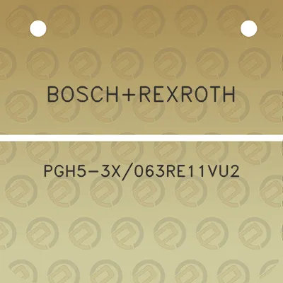 boschrexroth-pgh5-3x063re11vu2