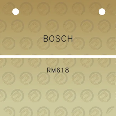 bosch-rm618