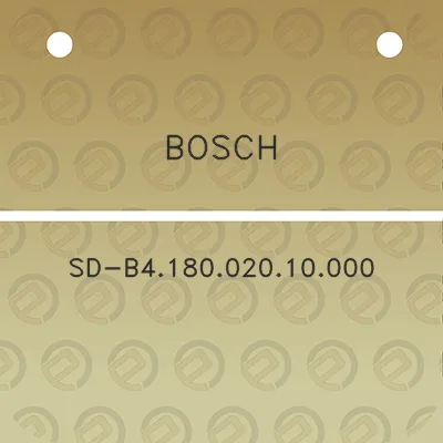 bosch-sd-b418002010000