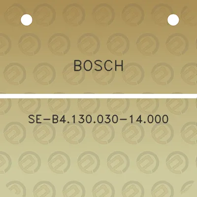 bosch-se-b4130030-14000