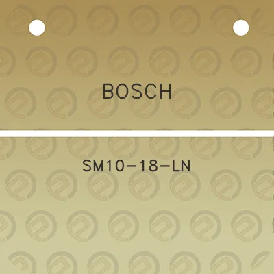 bosch-sm10-18-ln