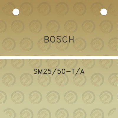 bosch-sm2550-ta