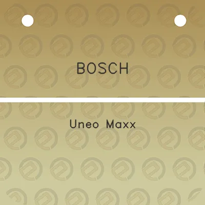 bosch-uneo-maxx