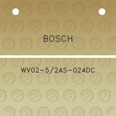 bosch-wv02-52as-024dc