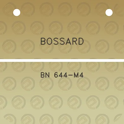 bossard-bn-644-m4