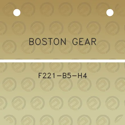 boston-gear-f221-b5-h4