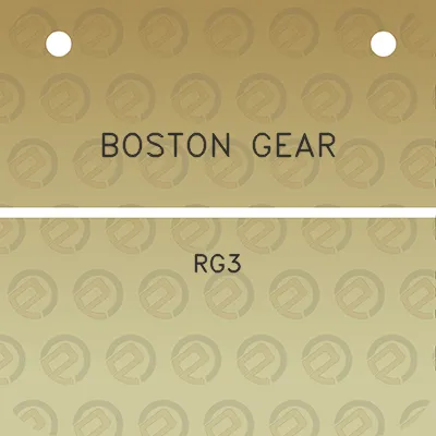 boston-gear-rg3