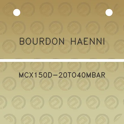 bourdon-haenni-mcx150d-20to40mbar