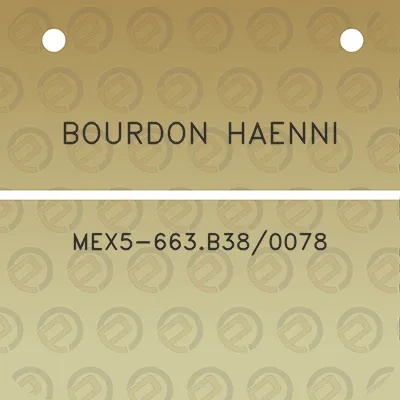 bourdon-haenni-mex5-663b380078