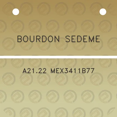 bourdon-sedeme-a2122-mex3411b77