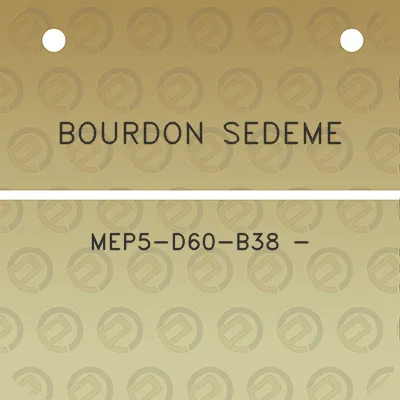 bourdon-sedeme-mep5-d60-b38