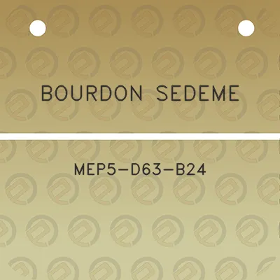 bourdon-sedeme-mep5-d63-b24