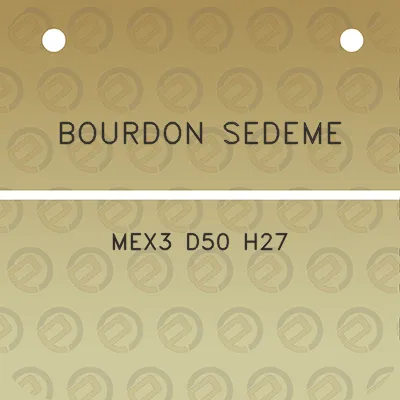 bourdon-sedeme-mex3-d50-h27