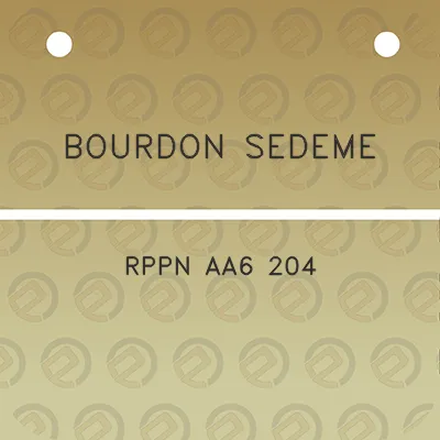 bourdon-sedeme-rppn-aa6-204