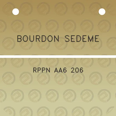 bourdon-sedeme-rppn-aa6-206