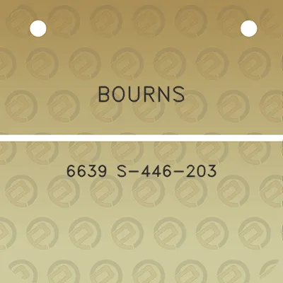 bourns-6639-s-446-203