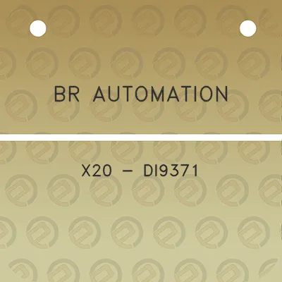 br-automation-x20-di9371