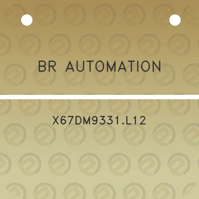 br-automation-x67dm9331l12