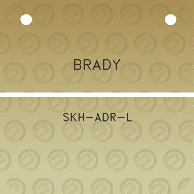 brady-skh-adr-l