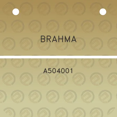 brahma-a504001