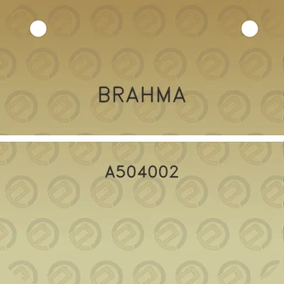 brahma-a504002