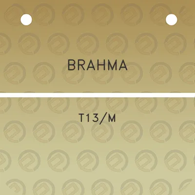 brahma-t13m