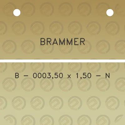 brammer-b-000350-x-150-n