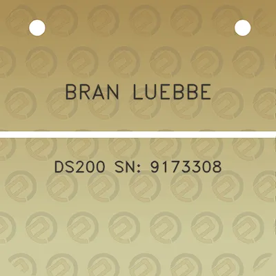 bran-luebbe-ds200-sn-9173308