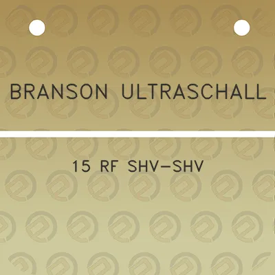 branson-ultraschall-15-rf-shv-shv