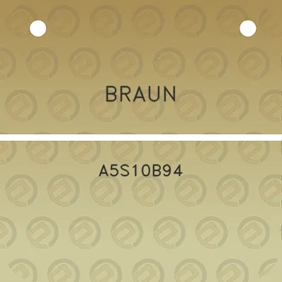 braun-a5s10b94