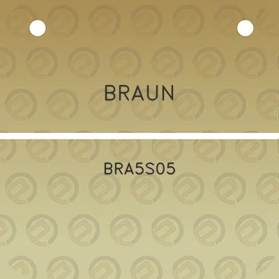 braun-bra5s05