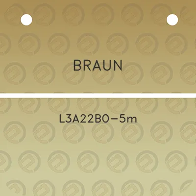 braun-l3a22bo-5m