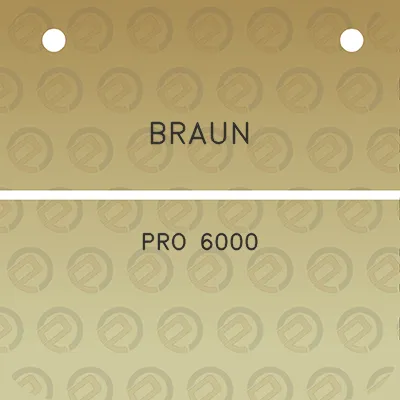 braun-pro-6000