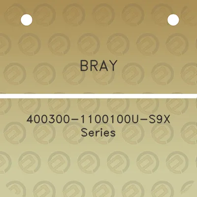 bray-400300-1100100u-s9x-series