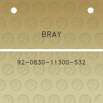 bray-92-0830-11300-532