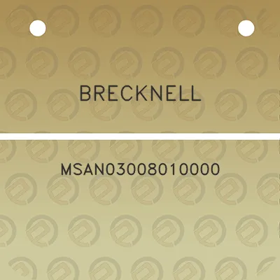 brecknell-msan03008010000