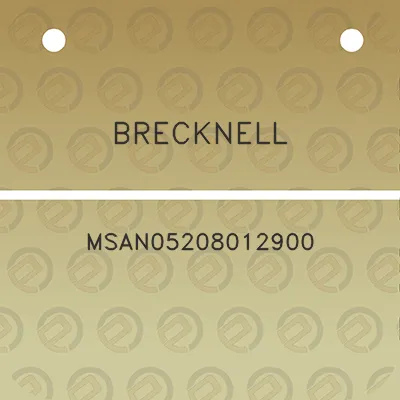 brecknell-msan05208012900