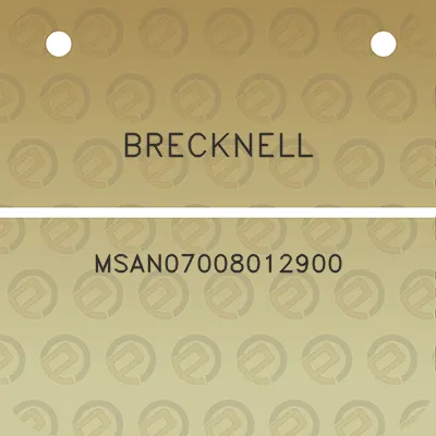 brecknell-msan07008012900