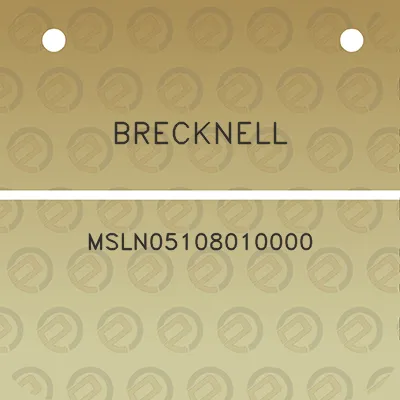 brecknell-msln05108010000