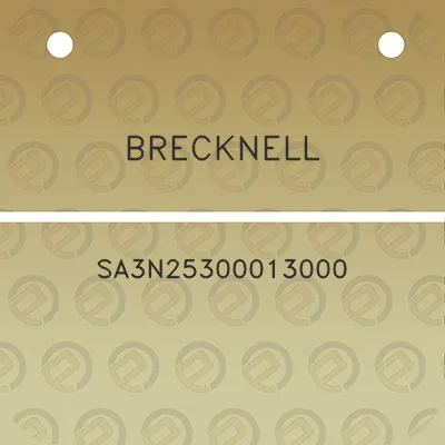 brecknell-sa3n25300013000