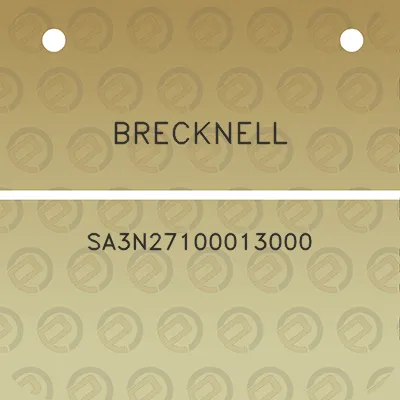 brecknell-sa3n27100013000