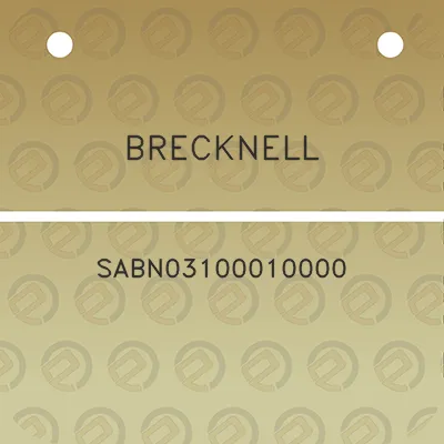 brecknell-sabn03100010000