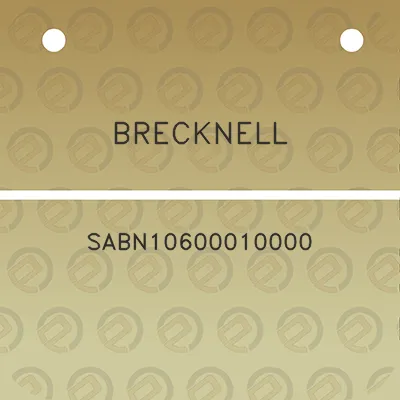 brecknell-sabn10600010000